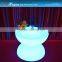 glowing luminous led bar table and chair set&LED bar counter