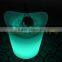 L31*W29*H34CM led light glowing win bucket/led ice bucket /led illuminated ice wine bucket