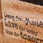 Antique yearly house design wooden desk calendar