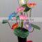 High brightness indoor decoration led fiber optic flower light