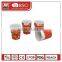 Wholesales 12oz /24oz acrylic plastic Tumbler straw /Plastic disposable cup with straw and llid