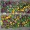 Home and outdoor decoration synthetic cheap artificial vertical green grass succulent wall E08 04C46