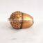 Custom christmas tree pendant resin artificial acorn