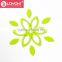 Home Decoration beautiful MDF wood wall sticker best and colorful 3D sticker