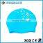 Silicone swimming cap, waterproof swim hat