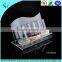 2 Tier Clear Acrylic T-Bar Bracelet Display Necklace Jewelry Displays Stands