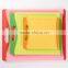 3PCS Non-slip Plastic Cutting Board Sets With Juice Groove Chopping Board Sets