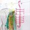 cheap new design plastic hanger/custom cheap plastic hanger for scarf/custom cheap hanger manufacturer