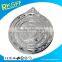 Die casting zinc alloy silver torch medals