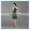 Fashion Handmade Smocking Sexy Chiffon Women's Evening Dress 2016