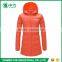 Popular Style Colorful Winter Shiny Ladies Long Down Jacket With Hood