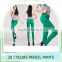 New Women's pants Sexy Spring elastic candy colored pencil Pants Jeans Trousers women's jeans