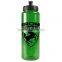 USA Made 32 oz Transparent Sports Bottle With Push And Pull Cap - BPA/BPS-free, FDA Compliant and Comes With Your Logo