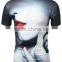 Sublimation Quick Dry polyester o-neck t shirt maker