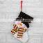 Christmas Decorating OEM Design Santa Claus Stocking