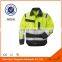 Winter Work Jacket for high Visibility Waterproof Autumn Workwear