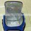 Blue Shoulder Polyester Cooler Picnic Bag