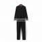 Women Deep V Neck Long Sleeve Jumpsuits Sexy Slim Fit Black Bodycon Jumpsuits For Women 2016 Sexy