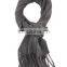 inner mongolia factory winter warm infinity unisex pure wool scarf shawl fashionable classic stripes scarf wool stoles shawls