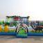 Hot Sale Jurassic Park 0.55mm pvc inflatable amusement park slide for sale