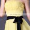 Grace Karin Strapless Knee Length Chiffon Bridesmaid Dress CL4096
