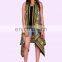 Indian Fashion Women Sleeveless Coats African Print Dashiki Long Kimono Shrug Indian