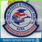 custom Iron on fabric woven patches for garment