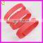 Red High Quality Colorful Custom USB Silicone Wristbands