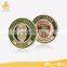 Custom Eagle Design Hard Enamel Challenge Coin in Silver Finish