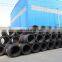 Water suction and discharging rubber hose dredging pipe dredging machine for sale