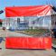 100% Waterproof Utility Pvc Canvas Fabric Cargo Trailer Cover Manufacturer