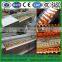 water spray fruit and vegetable washing brush machine