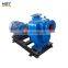 6 inch electric engine driven self-priming sewage pump