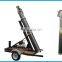 21 feet telescoping pneumatic light tower mast 360 degree rotation