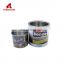 Chinese Factory Hot Sale white round empty plastic buckets various sizes tin box solvent can