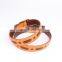 Noble leather pet dog collar