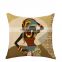 Ethnic Style Black Woman Pillow Cases New Design Sofa Throw African Printed Cushion Pillow Case Covers