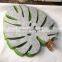 Graceful Leaf Shape Felt Fabric Table Dinner Mat