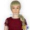 Posh lace burgundy children frock model baby girl frock photo girl wedding dress