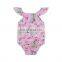 Toddler Cactus Flutter Sleeves Onesie Baby Boho Playsuit Girl Bubble Romper