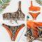 Swimwear 2019 Snake Women's Two Piece Print Sexy Split Swimsuit Bikini Swimsuit Beachwear Banador