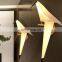 Modern indoor hallway Nordic LED Paper crane bird Wall Lamp For Home Decor