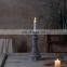 UK simple pillar candle stand custom home decoration cement antique candle stick holder