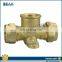 ISO certification Forged Brass Pex Female Wallplate Elbow