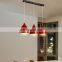 New Style Modern Lamp Inverted Glass Design Pendant light for fancy restaurant