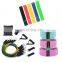 Harbour Combination Fabric Latex 11pcs Resistance Band and Tube Set Hip Loop Booty Bands