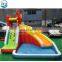 Happy Lion Inflatable Bouncy Castle, Надувной батут с водным бассейном и горкой, Новый надувной батут из нейлонового оксфорда