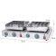 Professional Poffertjes Grill Double Plate Cake Pancakes Maker 50Holes Electric Standing French Danish Pancake Machine