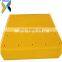 Ultra Cone Fender UHMWPE frontal facing pad, Marine Cone Rubber Fender with UHMWPE surface panel