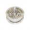 Sanitary bho filter plate with compressing ring for closed loop extractor